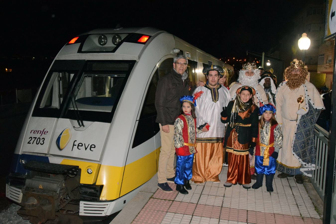 Cabalgata de Reyes en Guardo (Palencia)