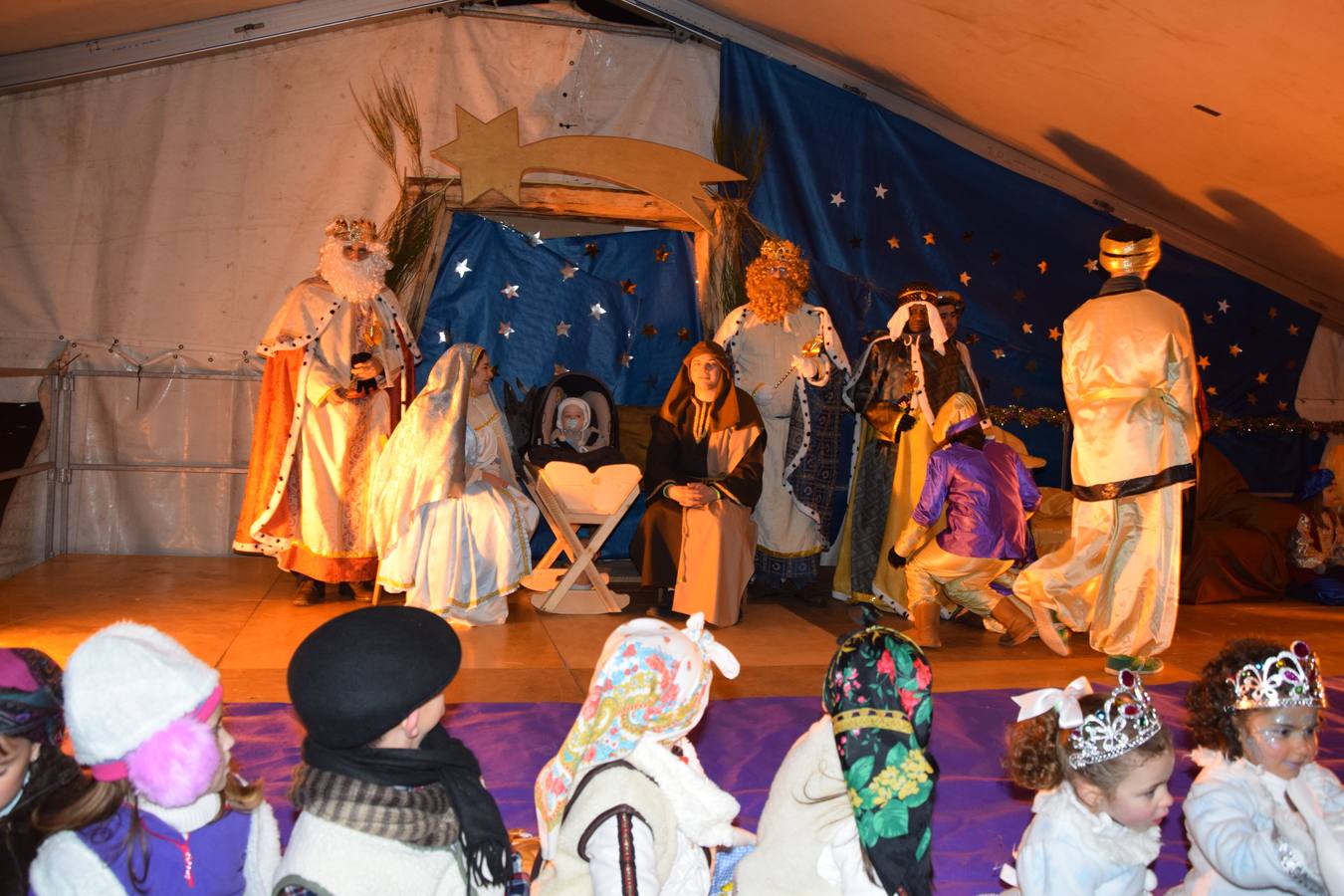 Cabalgata de Reyes en Guardo (Palencia)