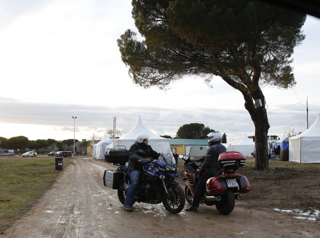 Últimos preparativos para la Fiesta de la Moto de Valladolid