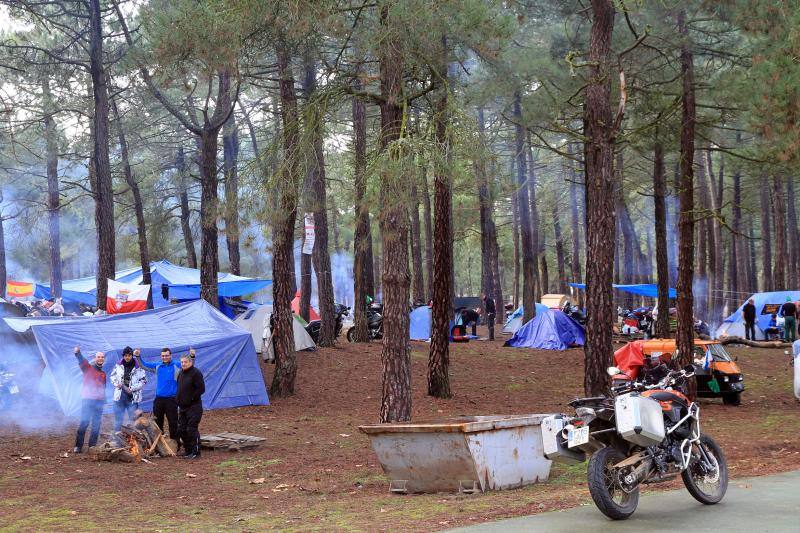 Concentración motera en Cantalejo