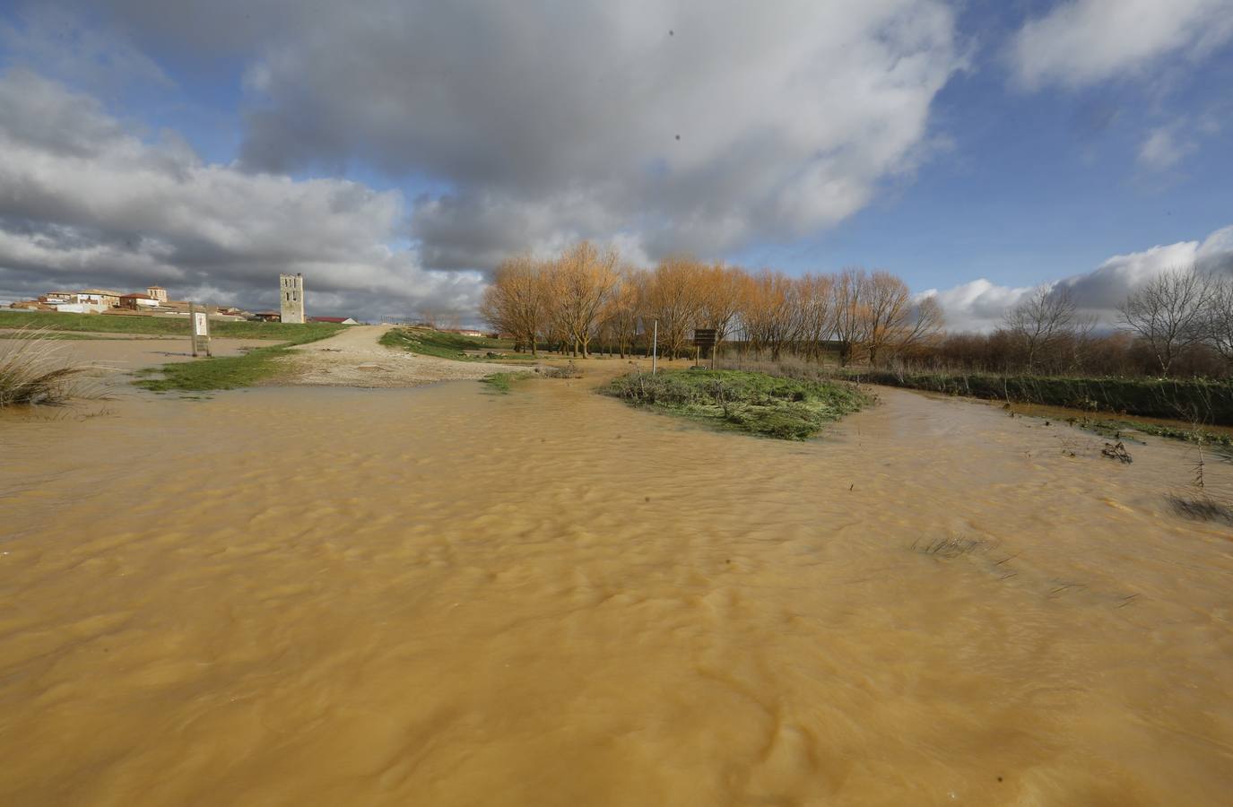 Inundaciones en Tamariz de Campos.