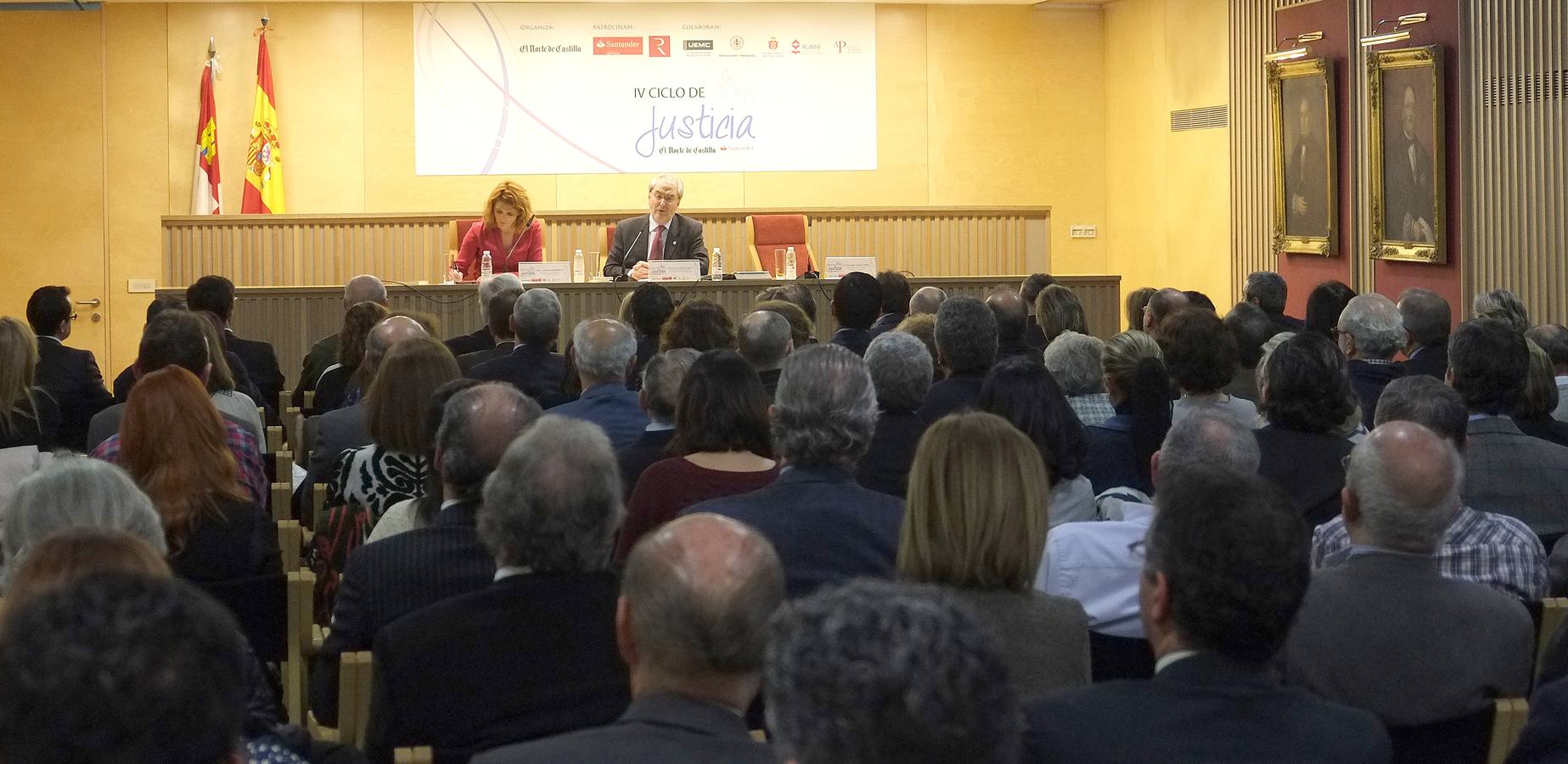 Francisco Fonseca inaugura el IV Ciclo de Justicia El Norte de Castilla-Santander