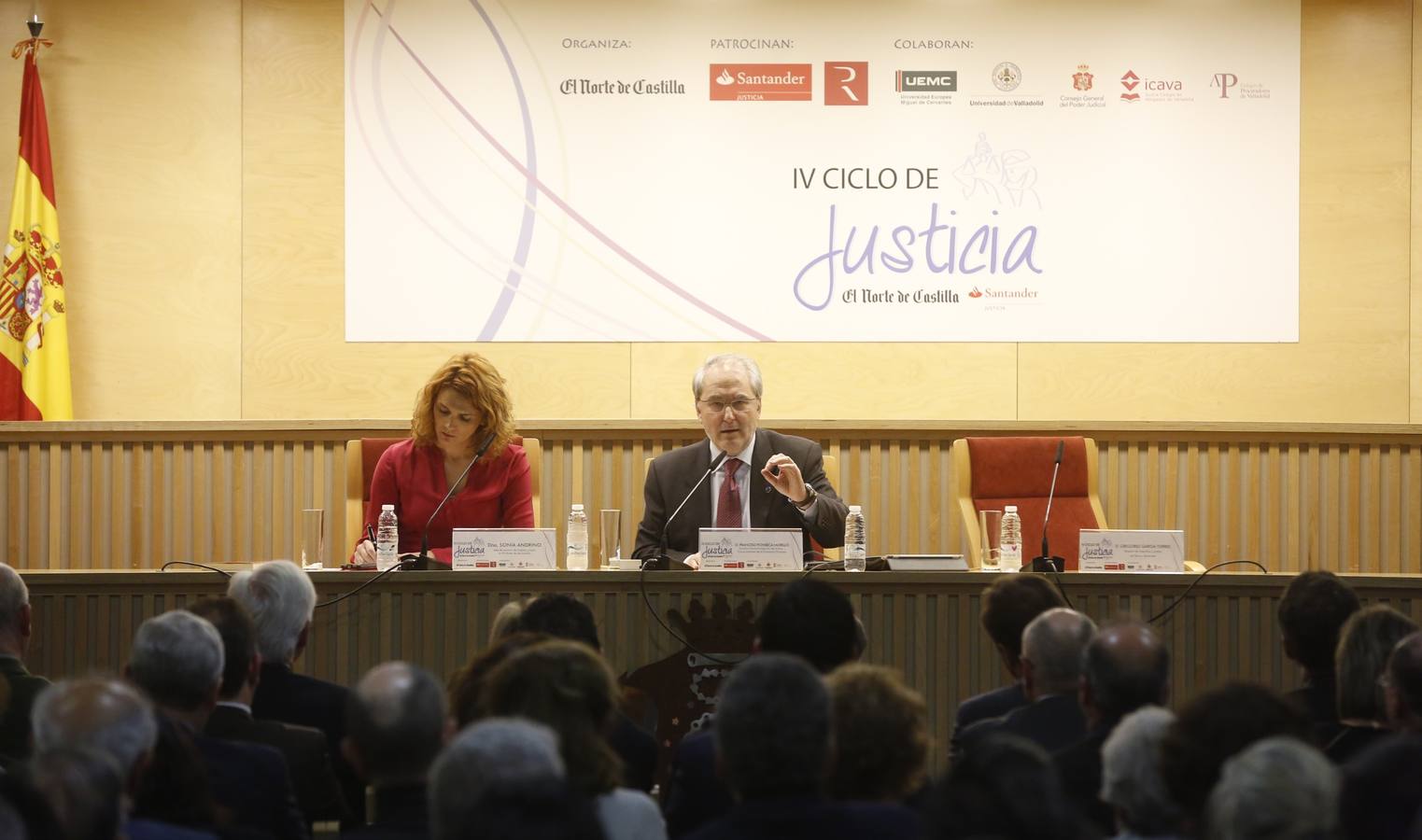 Francisco Fonseca inaugura el IV Ciclo de Justicia El Norte de Castilla-Santander