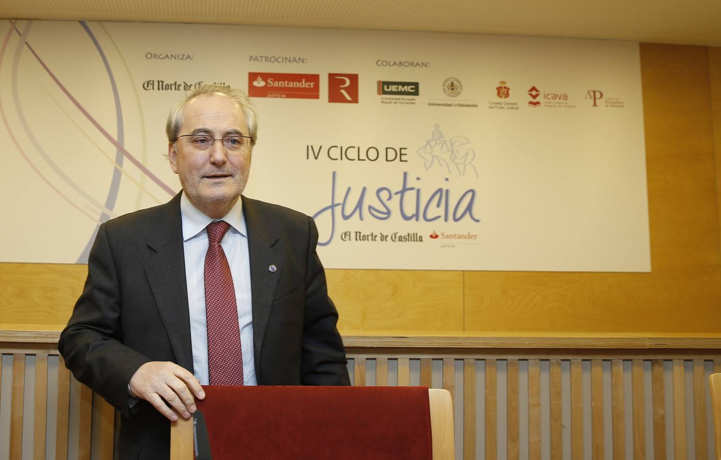 Francisco Fonseca inaugura el IV Ciclo de Justicia El Norte de Castilla-Santander