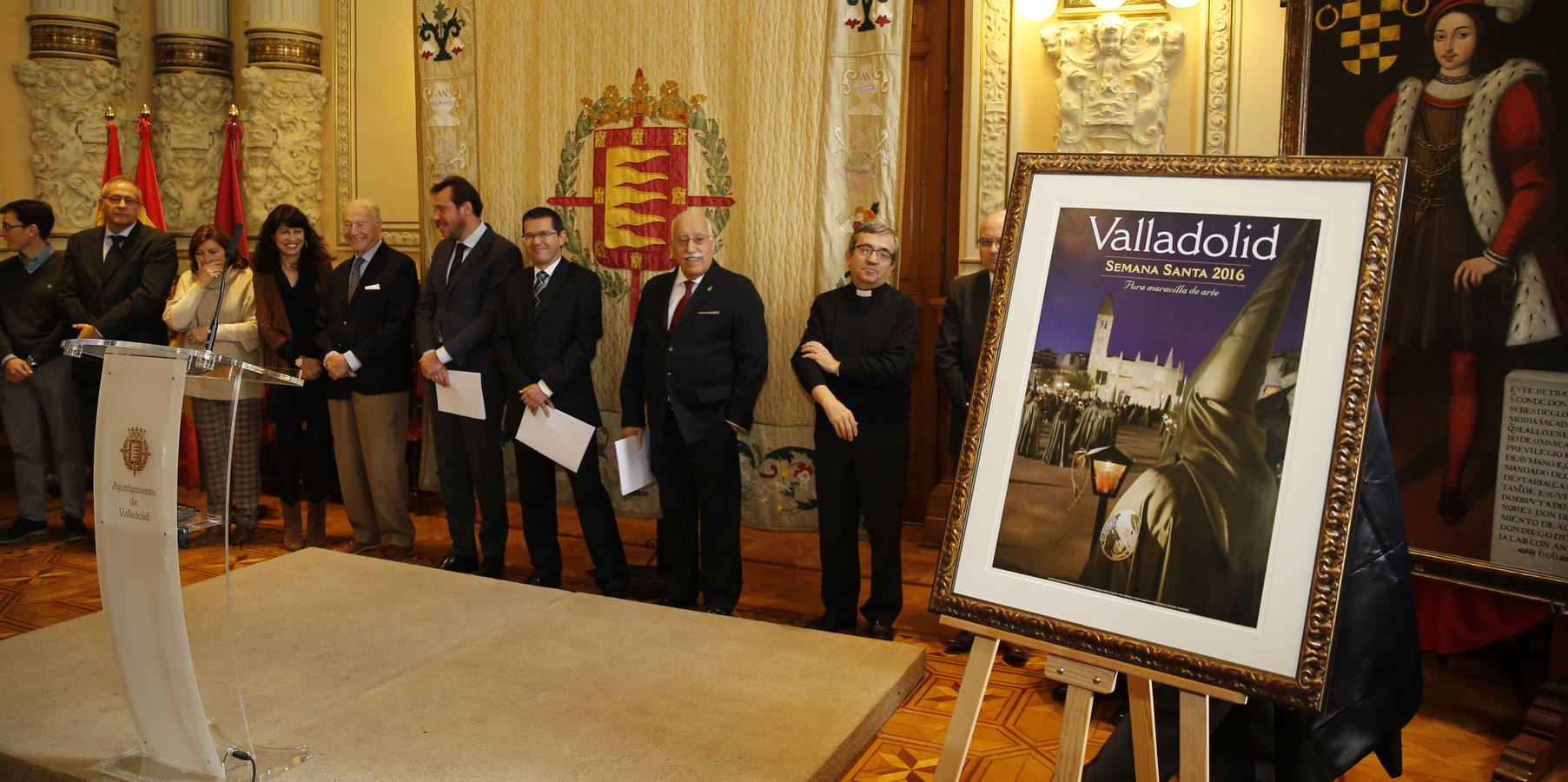 Presentación del cartel de la Semana Santa de Valladolid 2016