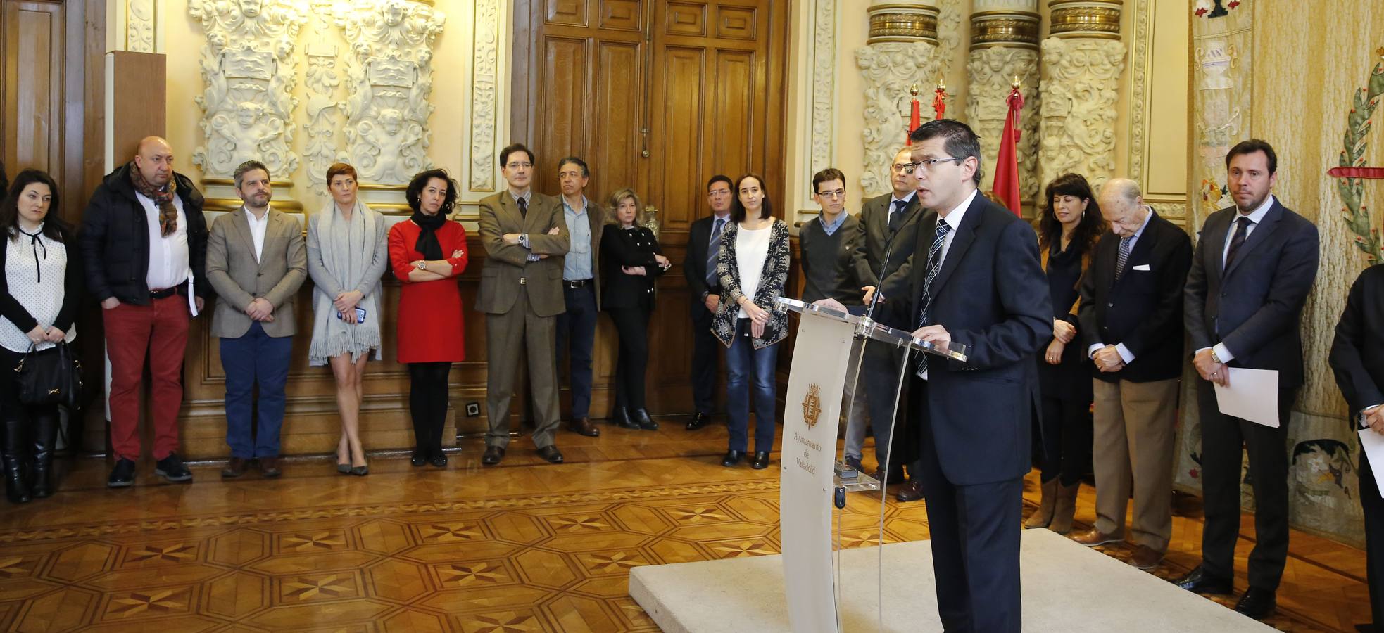 Presentación del cartel de la Semana Santa de Valladolid 2016