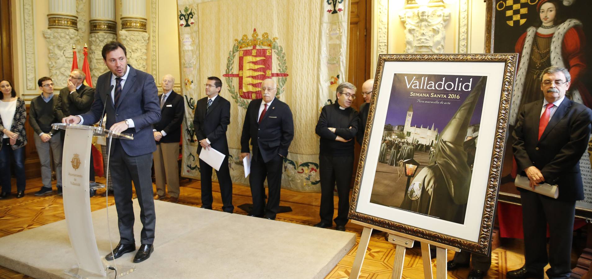 Presentación del cartel de la Semana Santa de Valladolid 2016