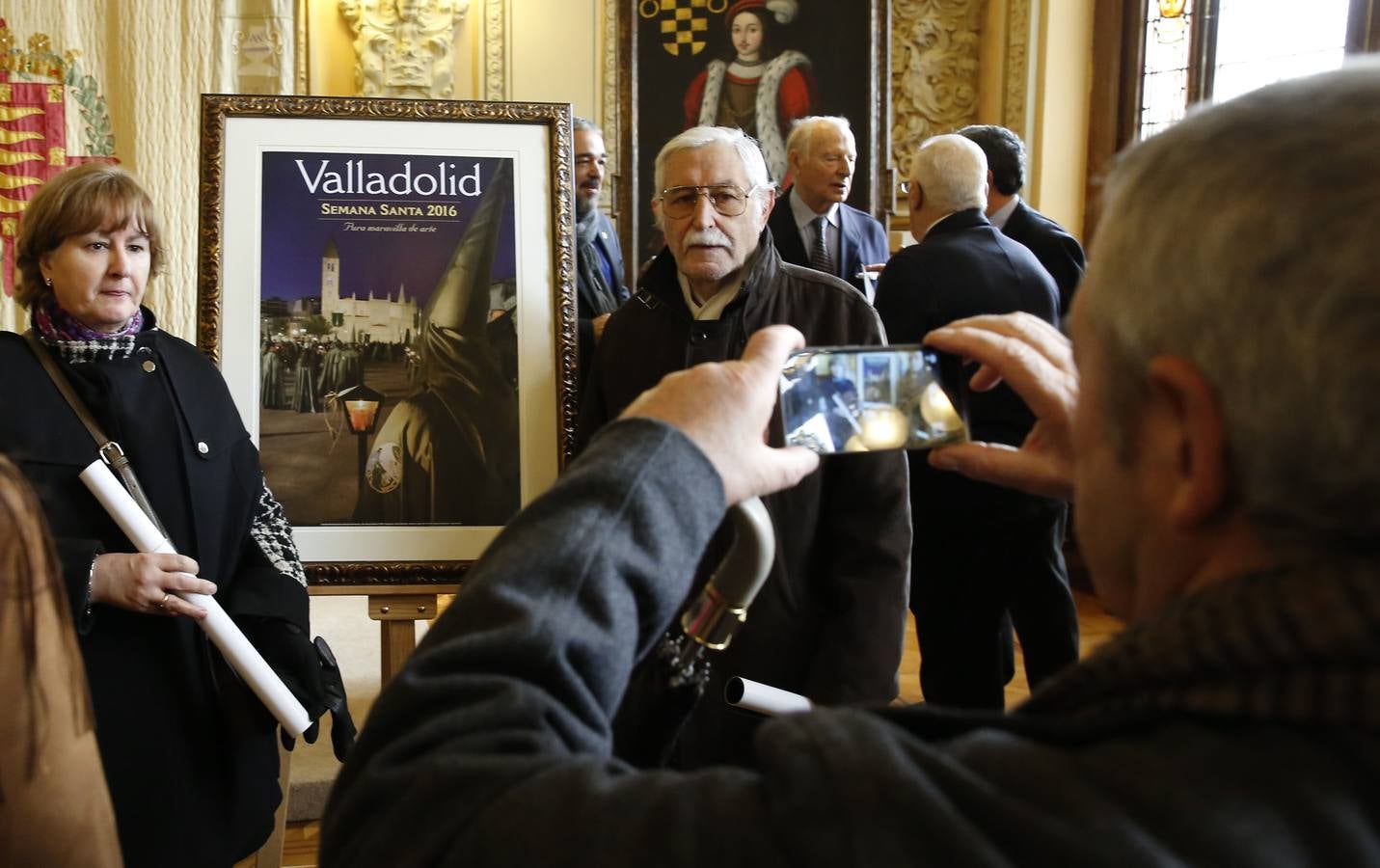 Presentación del cartel de la Semana Santa de Valladolid 2016