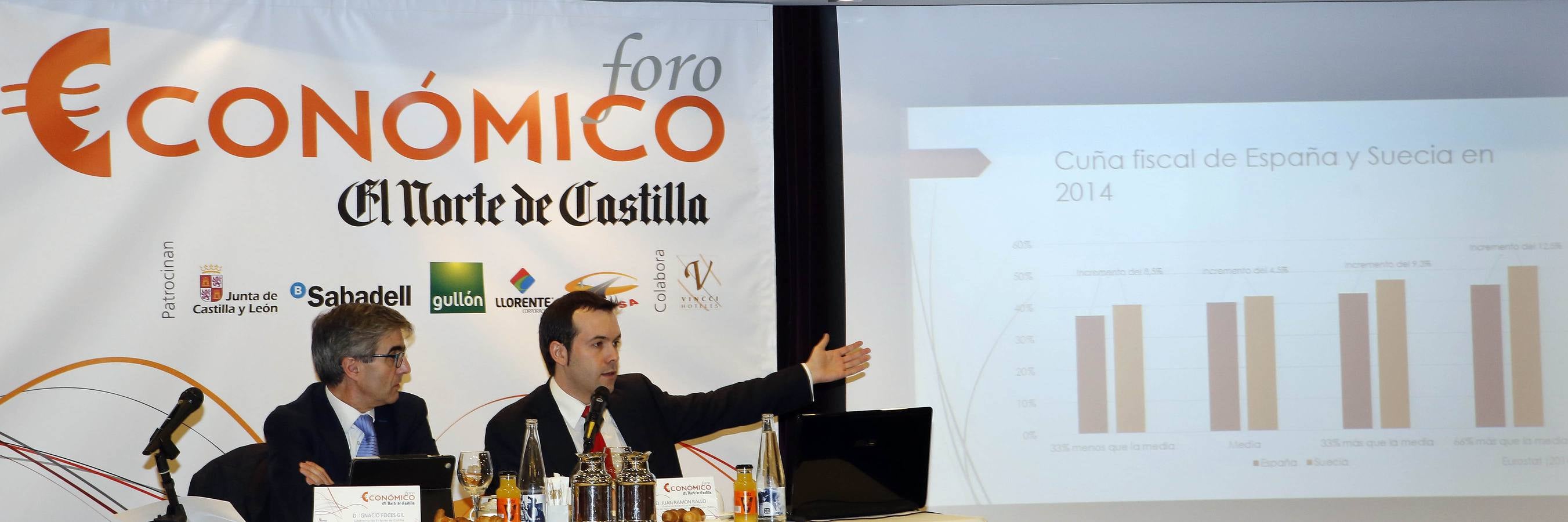 Juan Ramón Rallo, en el Foro Económico de El Norte de Castilla
