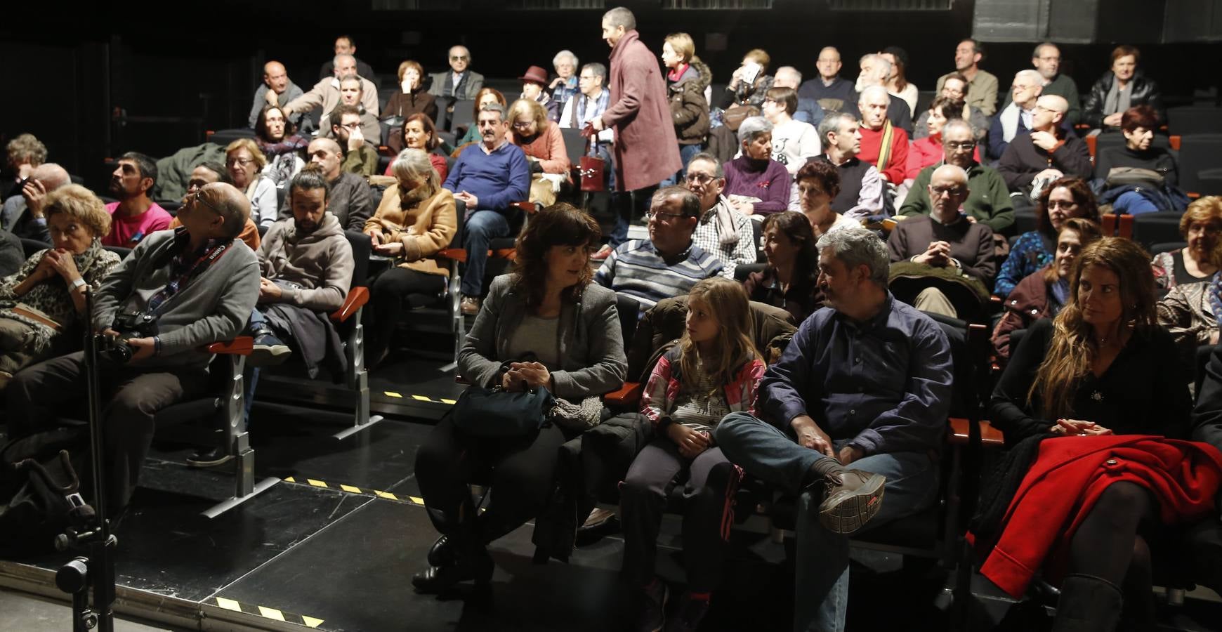 Diego Galaz en el Aula de Cultura de El Norte