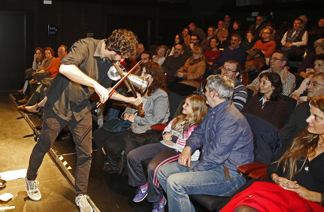 Diego Galaz en el Aula de Cultura de El Norte