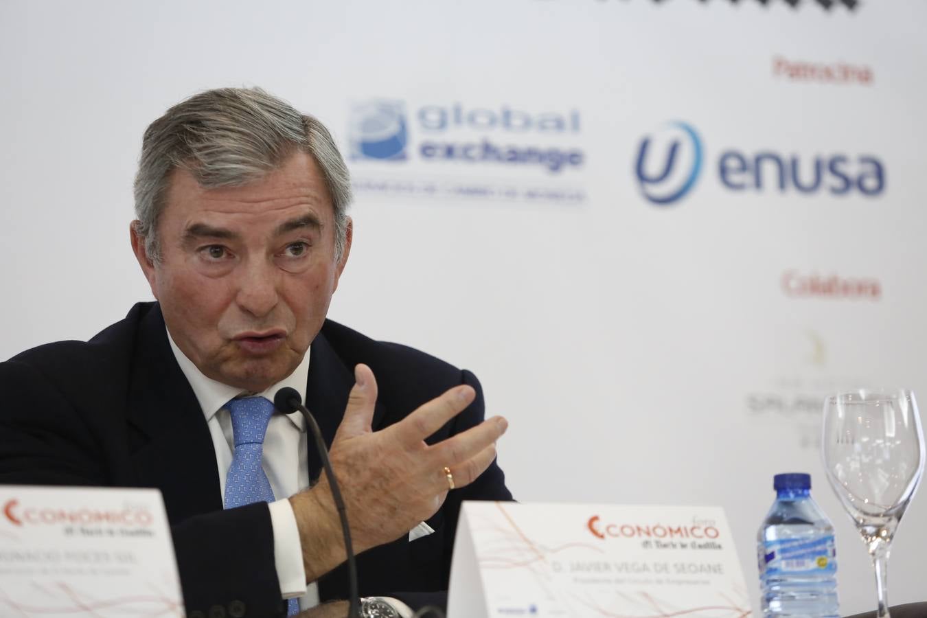Javier de Vega Seoane, en el Foro Económico de El Norte de Castilla en Salamanca