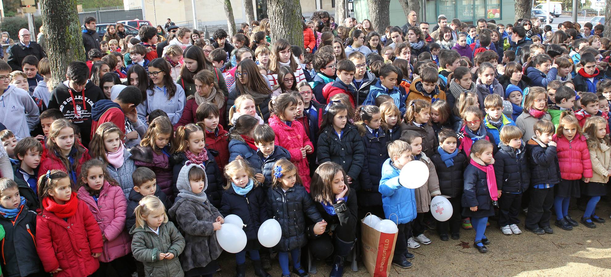 Los escolares de Segovia celebran el Día de la Paz