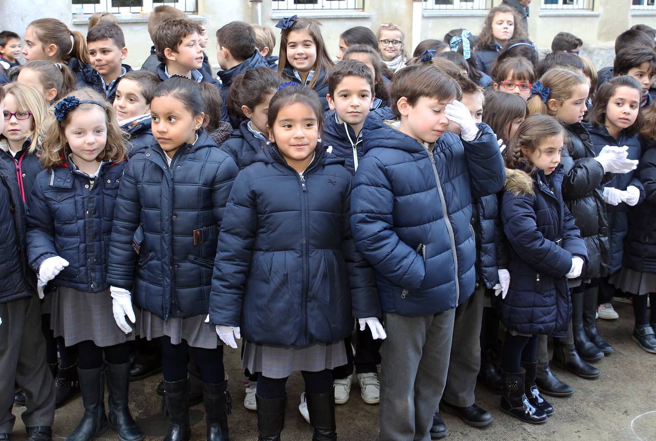 Los escolares de Segovia celebran el Día de la Paz