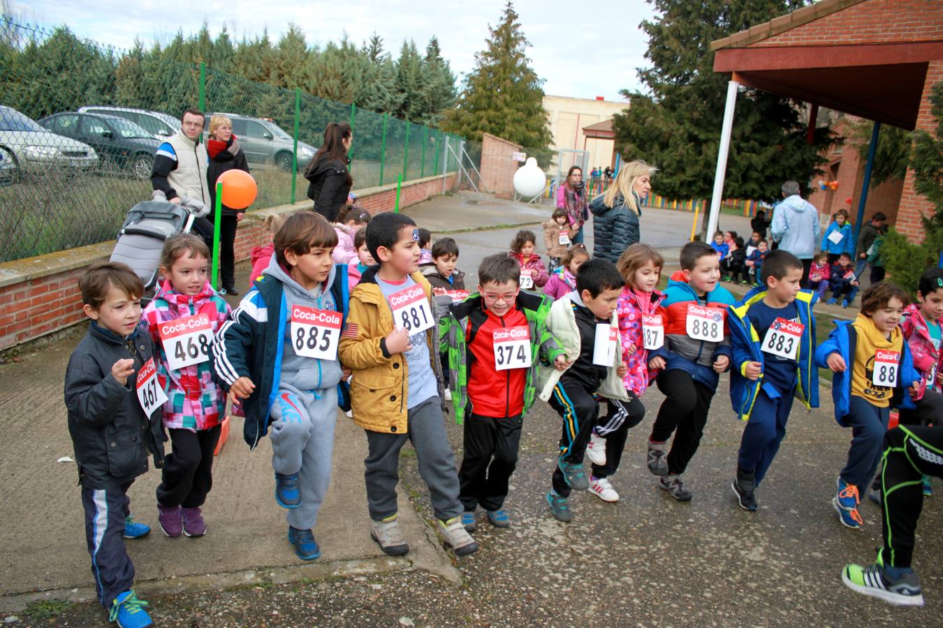 Carrera solidaria en Baltanás para recaudar fondos para Manos Unidas en la India