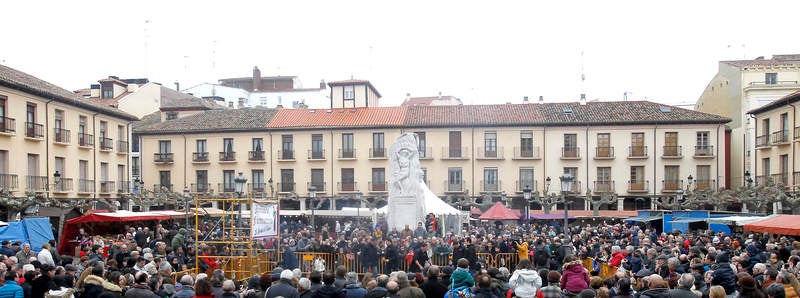 La matanza del cerdo protagoniza la fiesta de las Candelas en Palencia