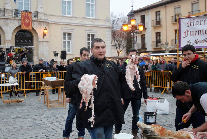 La matanza del cerdo protagoniza la fiesta de las Candelas en Palencia