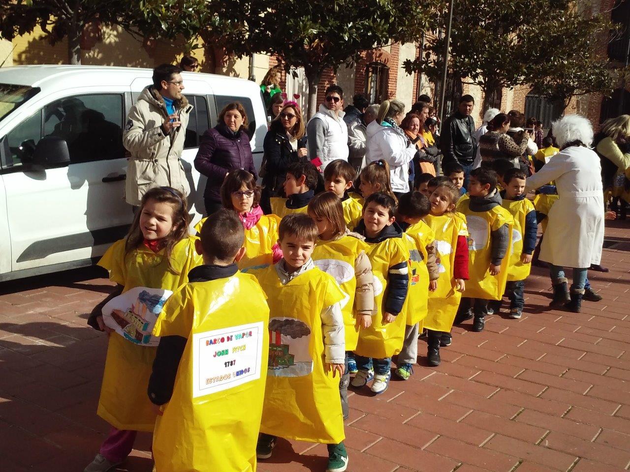 Carnaval en el CEIP Virgen de Sacedón de Pedrajas de San Esteban.