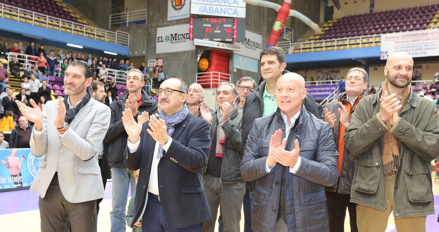 Homenaje a Quino Salvo y partido del Brico Dêpot