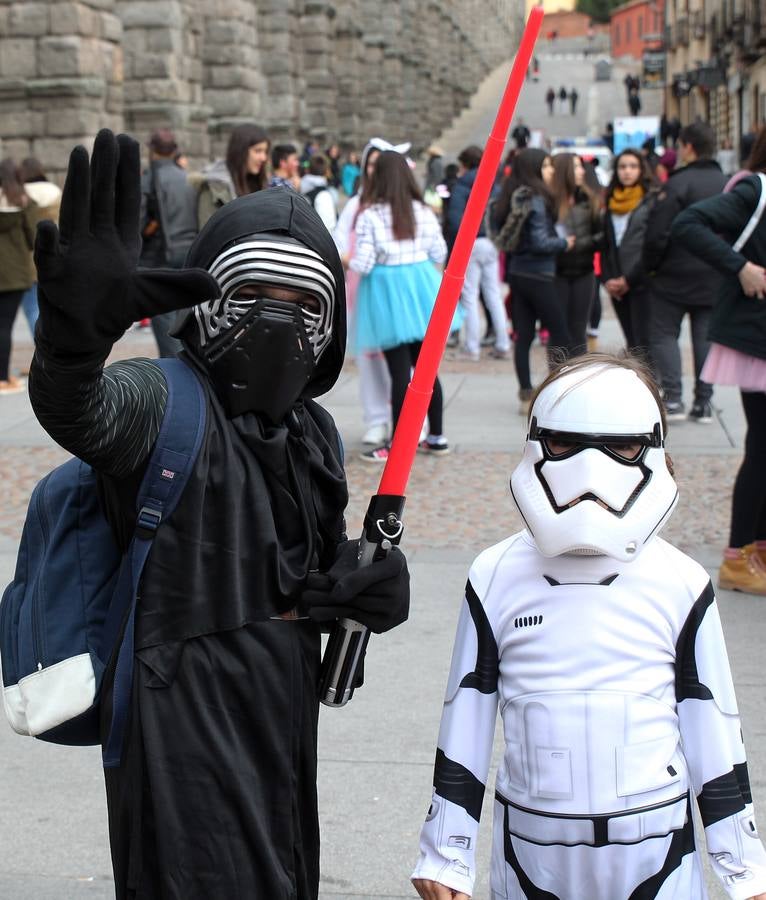 Desfile infantil del lunes de Carnaval en Segovia