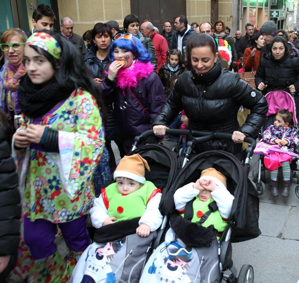 Desfile infantil del lunes de Carnaval en Segovia