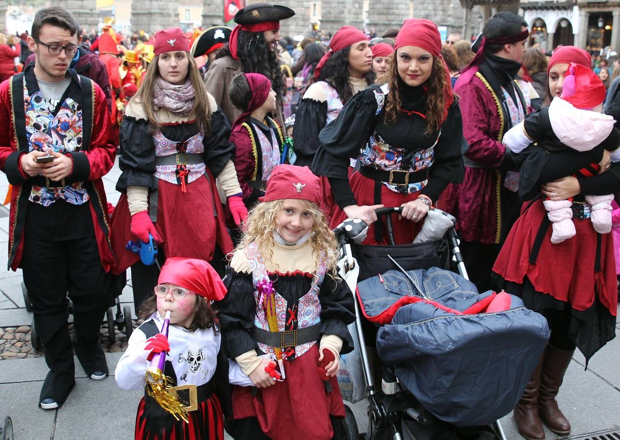 Desfile infantil del lunes de Carnaval en Segovia