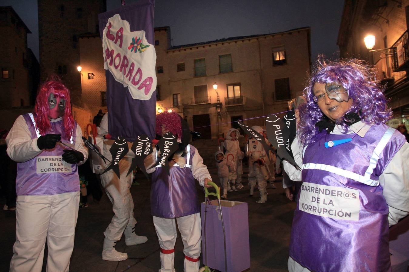 El entierro de la sardina despide el Carnaval de Segovia