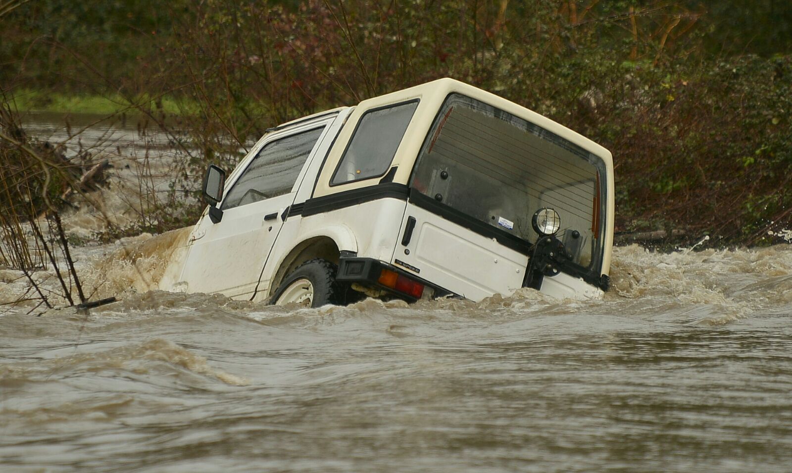 Inundaciones en León.