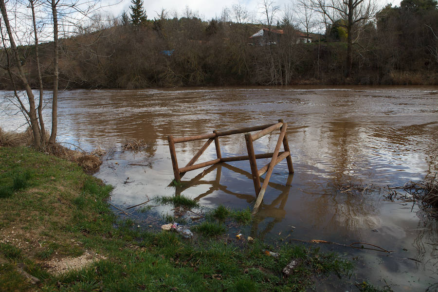 Inundaciones en la provincia de Soria.