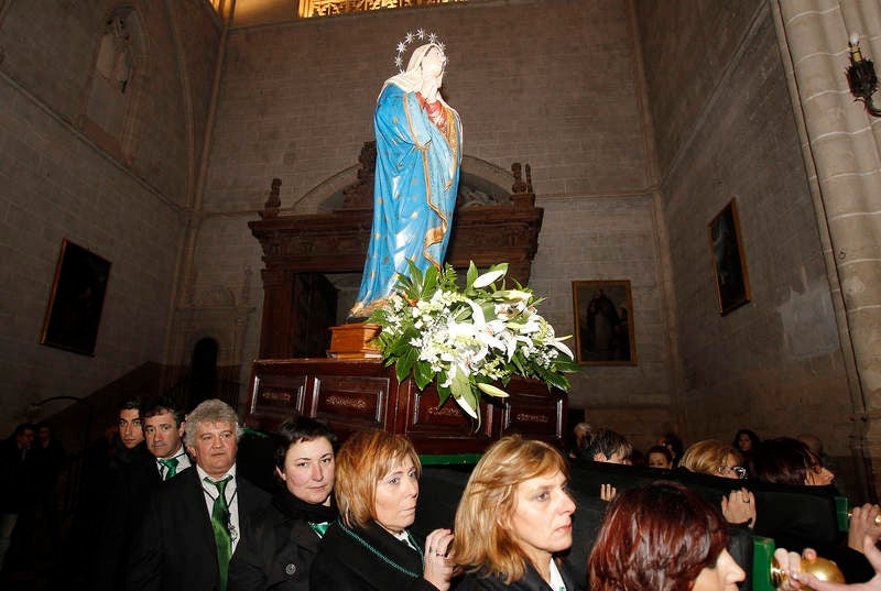 Viacrucis cuaresmal en Palencia