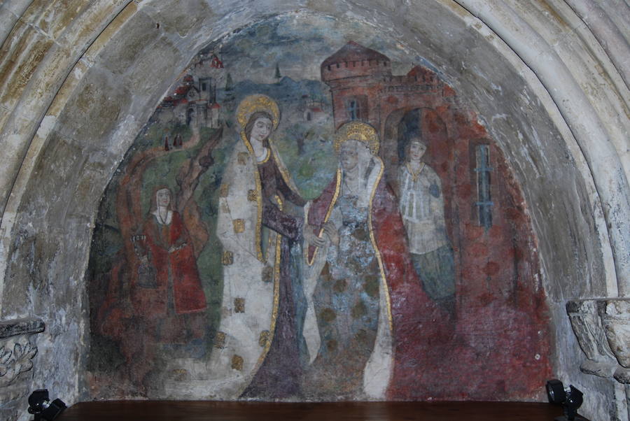 Pinturas murales del siglo XV en Segovia, Valladolid y Soria