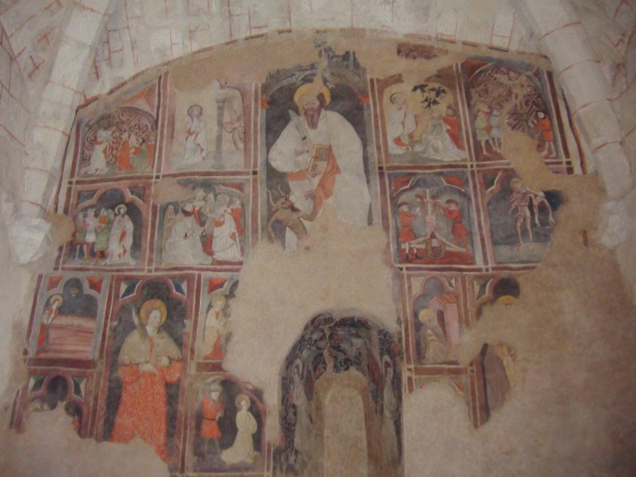 Pinturas murales del siglo XV en Segovia, Valladolid y Soria