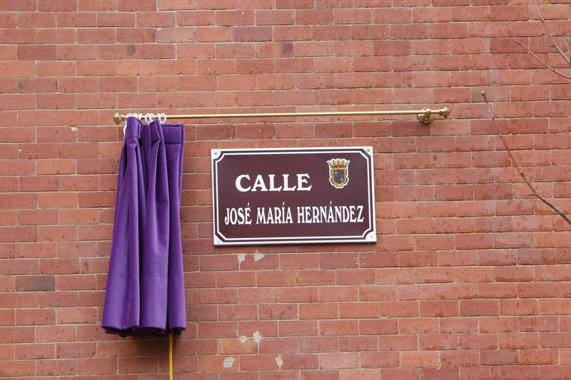 Palencia dedica una calle a José María Hernández