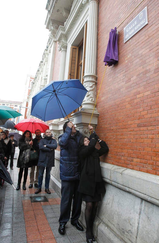 Palencia dedica una calle a José María Hernández