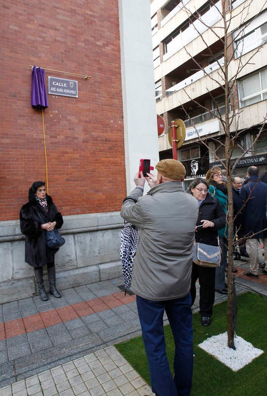 Palencia dedica una calle a José María Hernández