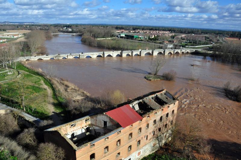 Río Pisuerga en Simancas.