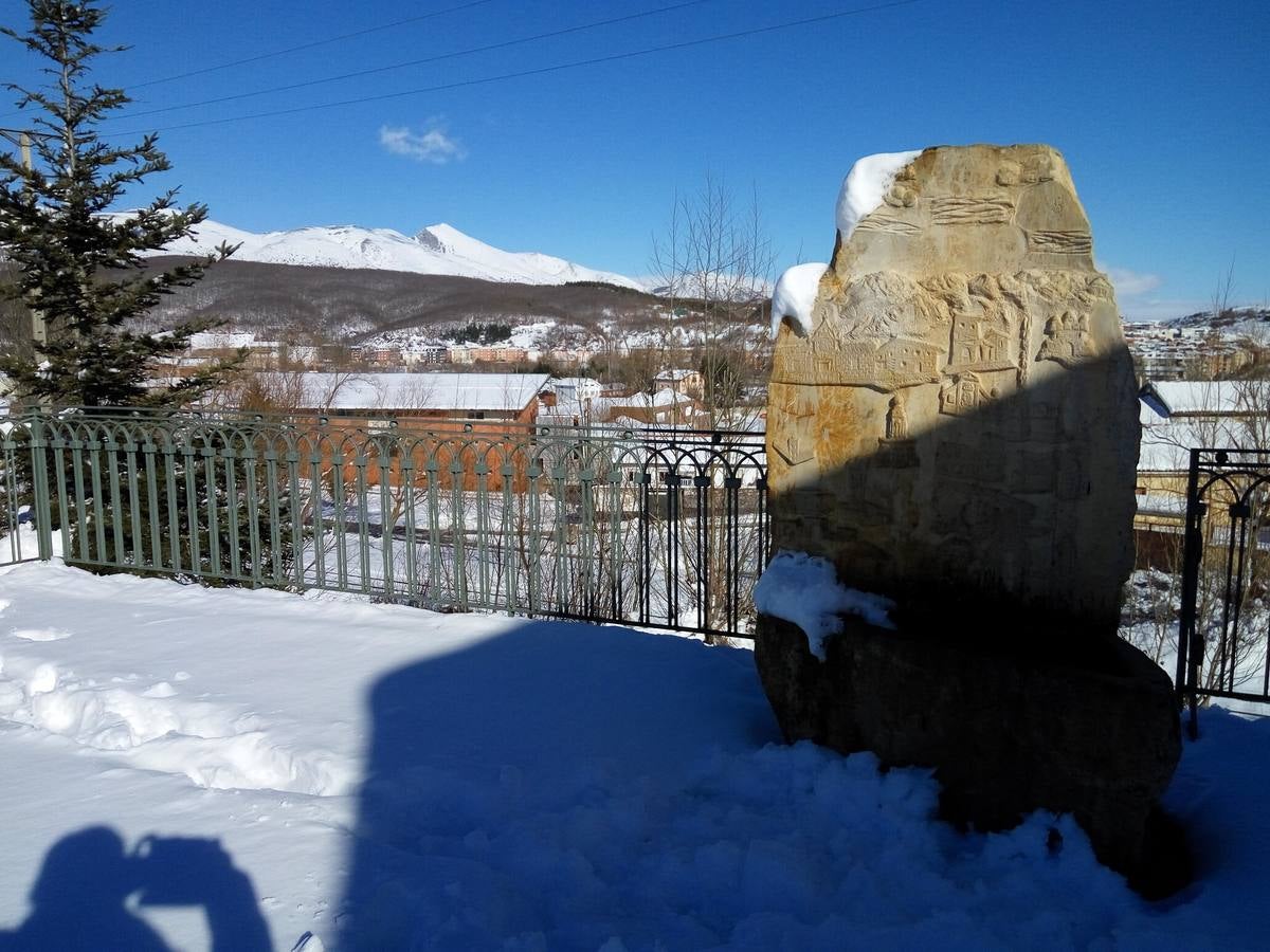 Nieve en Guardo (Palencia)