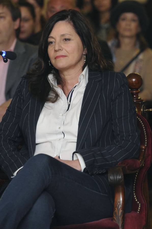 La jefa del Servicio de Atención a Municipios de la Diputación de León y testigo, Ana Cosme.