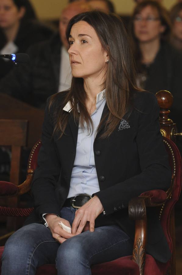 La funcionaria de Diputación de León Laura Delgado.