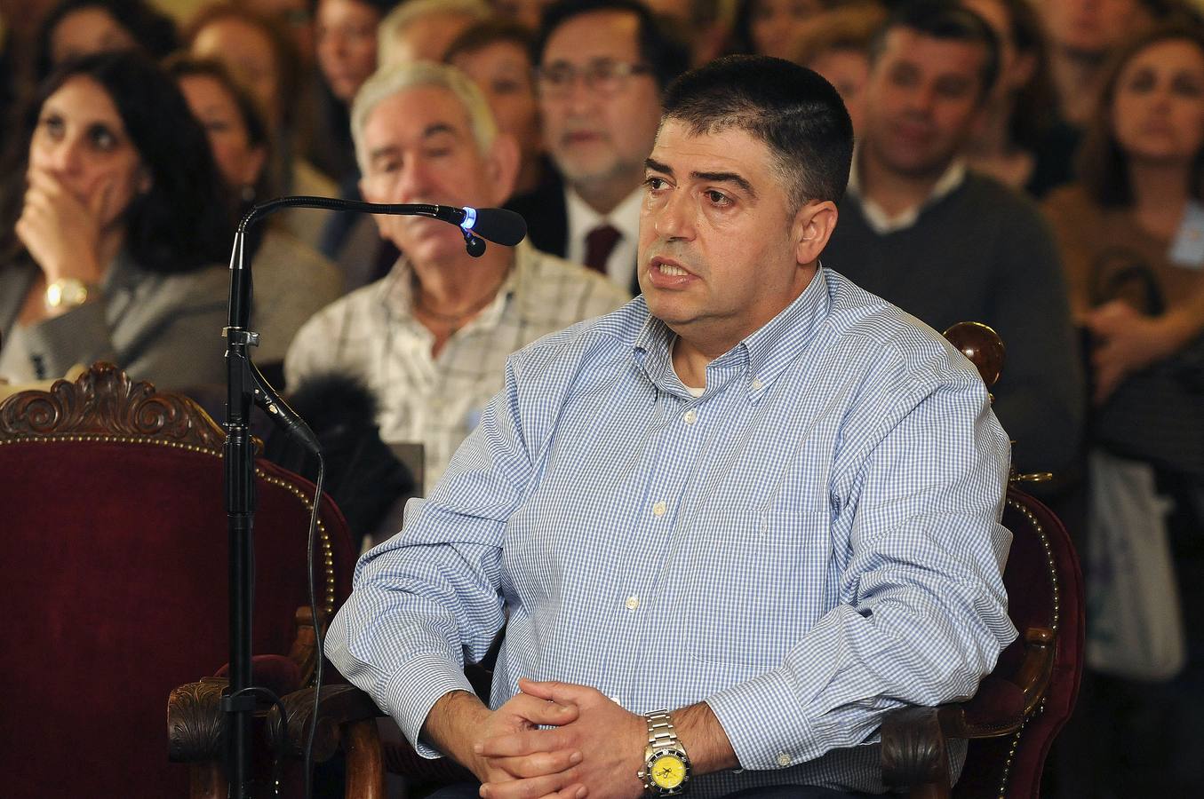 Julio Mozo, trabajador de la Ordenanza Reguladora de Aparcamiento (ORA) y testigo del crimen.