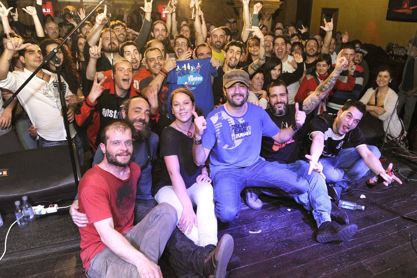 Concierto de la banda De Kanteo en la sala Porta Caeli de Valladolid