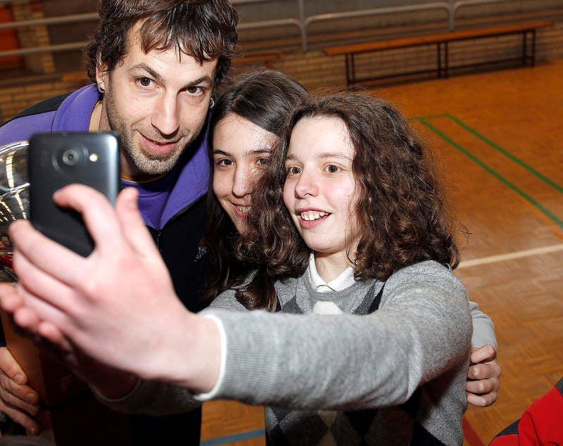 El Quesos Cerrato visita el colegio Marista Castilla de Palencia