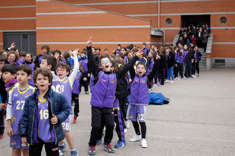 El Quesos Cerrato visita el colegio Marista Castilla de Palencia