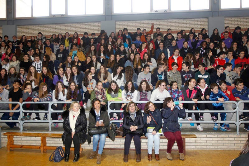 El Quesos Cerrato visita el colegio Marista Castilla de Palencia