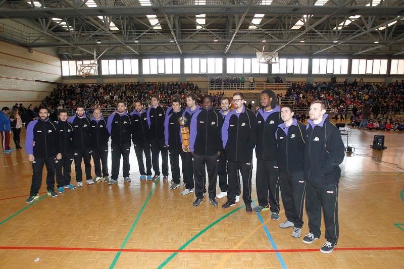 El Quesos Cerrato visita el colegio Marista Castilla de Palencia