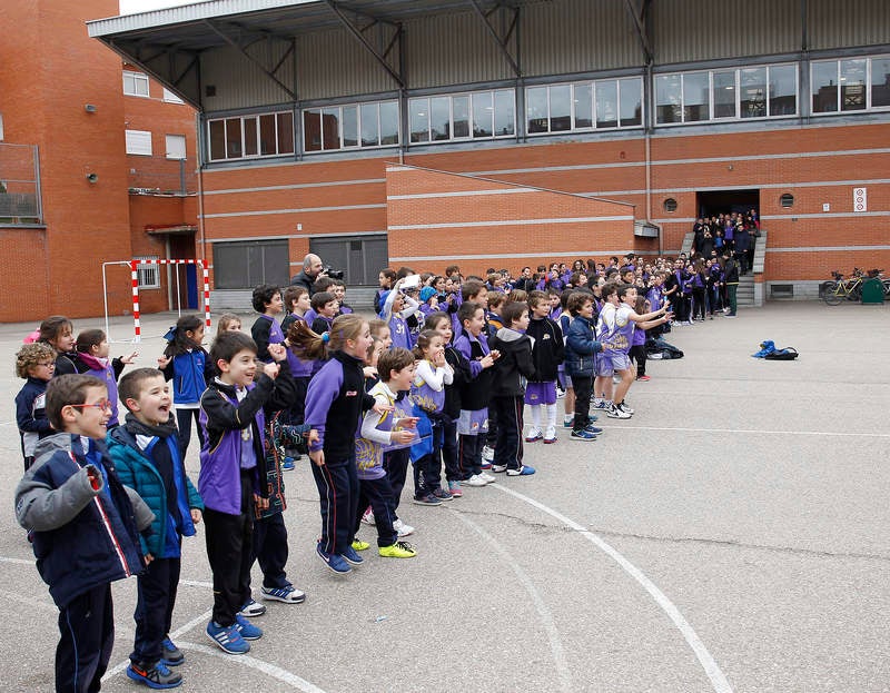 El Quesos Cerrato visita el colegio Marista Castilla de Palencia