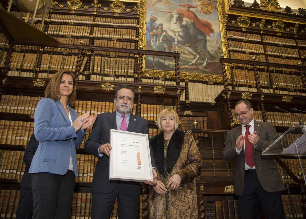 La biblioteca de la UVA recibe el Sello de Excelencia