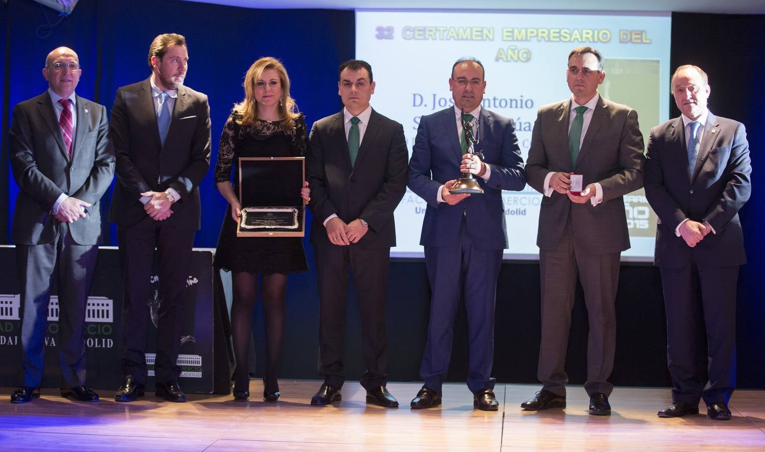 Entrega de los premios Empresarios del Año de la Facultad de Comercio de Valladolid