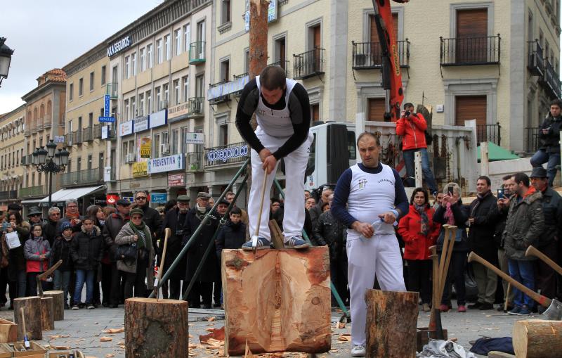 Fiesta de los gabarreros en Segovia