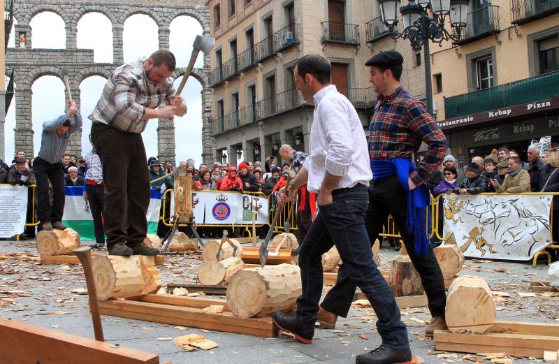 Fiesta de los gabarreros en Segovia